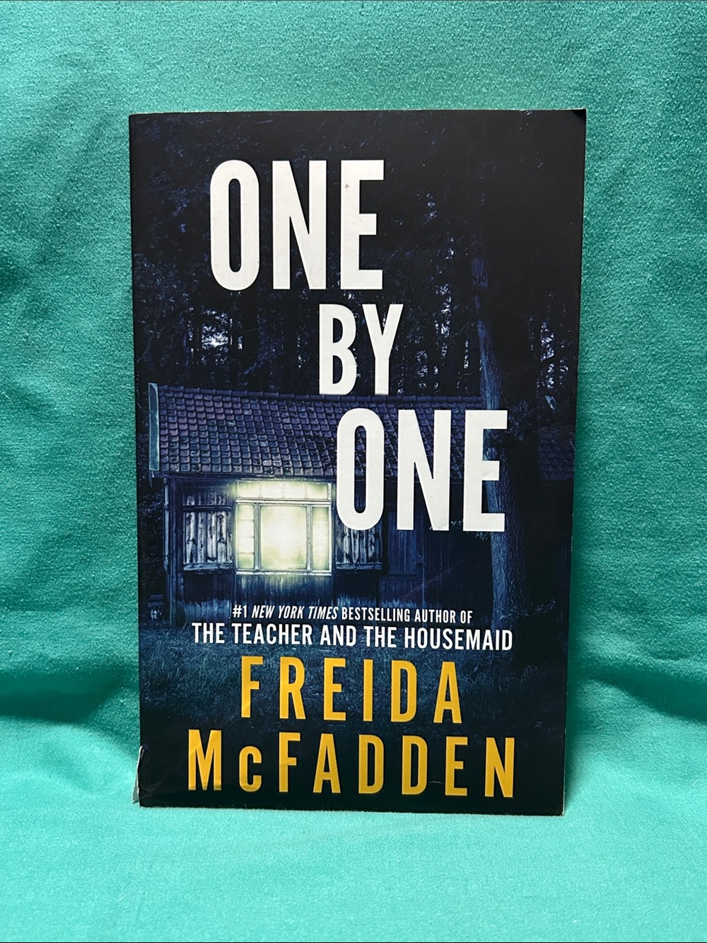 Freida McFadden "One By One" Paperback Book - Fiction